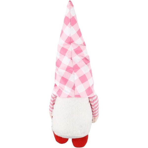 Morbida bambola nana di San Valentino 28 cm lavorata a maglia, regalo decorativo festivo
