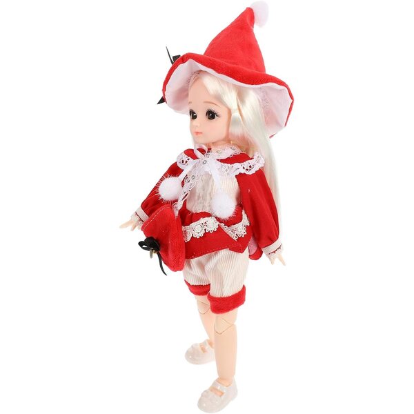SOIMISS Артикулирани BJD кукли 30 см с дрехи, шапка и чанта – реалистична играчка за момичета