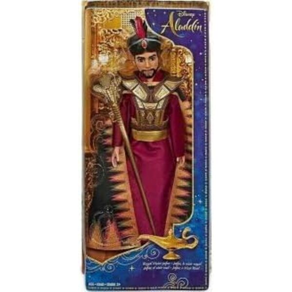 Aladdin Jafar The Royal Wesir Box – 30 cm große Puppe mit Tigerpapier
