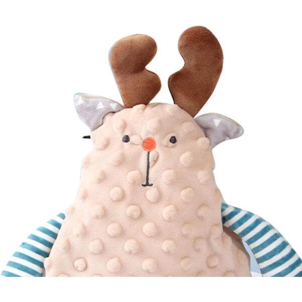 Goshyda Tröstende Baby-Plüschpuppe, PP-Baumwolle, süßes Tier, 35 cm