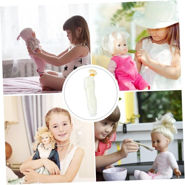 NOLITOY Set 5 Perruques per Bambole Resistenti al Calore in Capelli Sintetici
