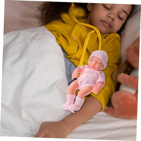 CLISPEED Realistische Babypuppen aus Vinyl für Kinder, Lernspielzeug und ideales Geschenk