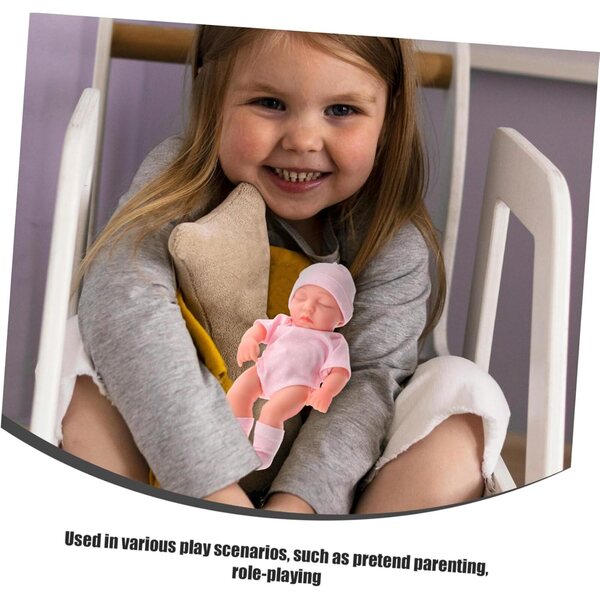 CLISPEED Realistische Babypuppen aus Vinyl für Kinder, Lernspielzeug und ideales Geschenk