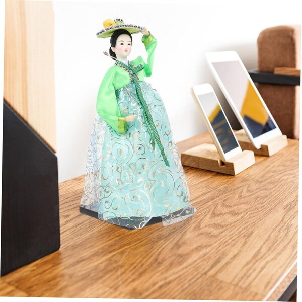 GALPADA Coréenne Hanbok-Puppen 30 cm aus Stoff für Dekoration und Sammlung