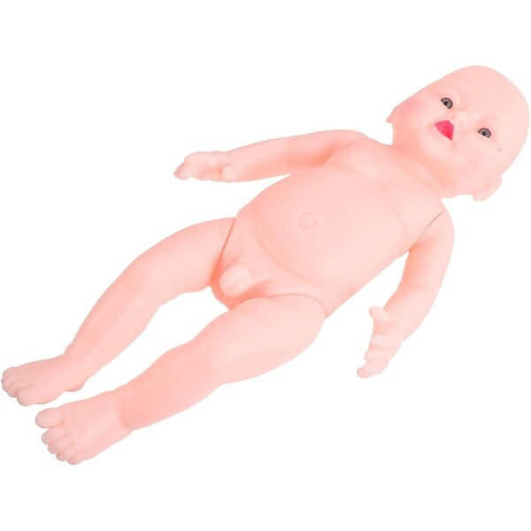 NOLITOY Modèle réaliste nouveau-né 50 cm pour l'entraînement et les soins du nouveau-né