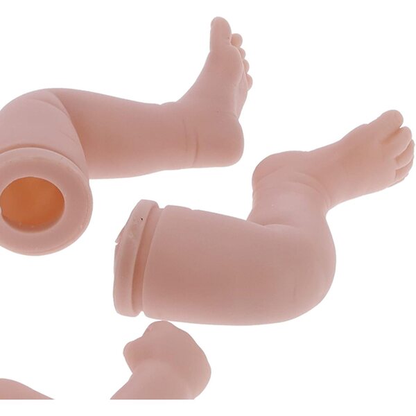 Cryfokt Reborn Silikonpuppen-Set 48 cm für Kunsthandwerker und kreative Heimwerker