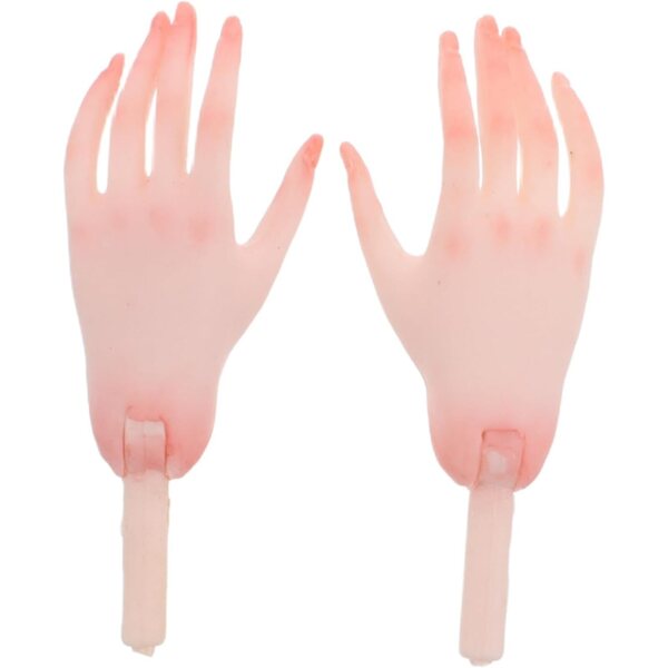 VICASKY Miniature per bamboles Accessori di Ricambio in Plastica Realistici 3,4x1,4 cm