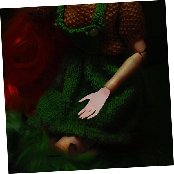 VICASKY Miniature per bamboles Accessori di Ricambio in Plastica Realistici 3,4x1,4 cm