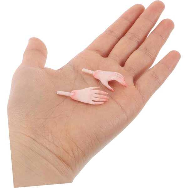 VICASKY Miniature per bamboles Accessori di Ricambio in Plastica Realistici 3,4x1,4 cm