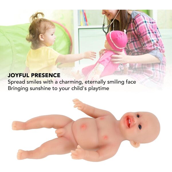 6 Zoll weiche Silikon-Neugeborenen-Babypuppe - Naroote Baby