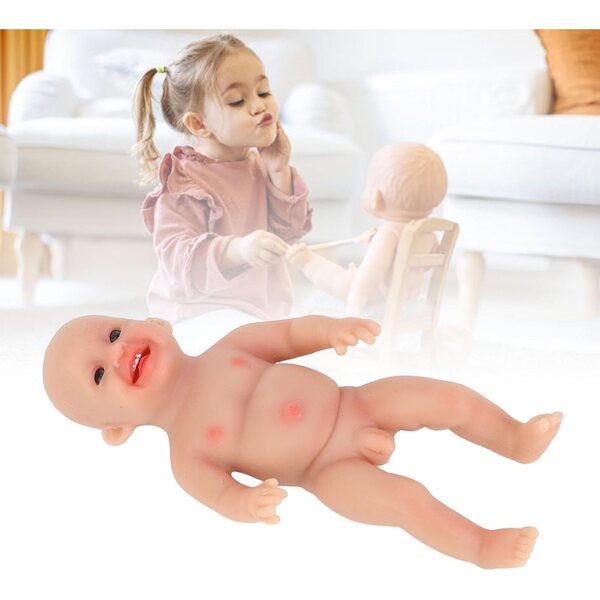 6 Zoll weiche Silikon-Neugeborenen-Babypuppe - Naroote Baby