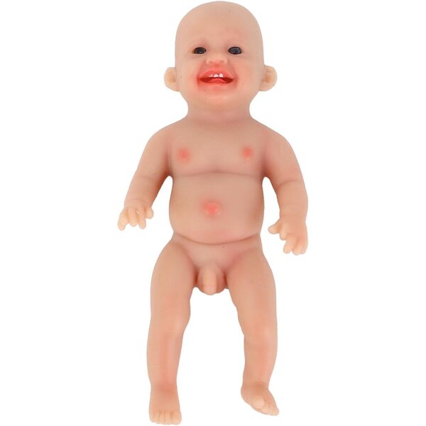 6 Zoll weiche Silikon-Neugeborenen-Babypuppe - Naroote Baby