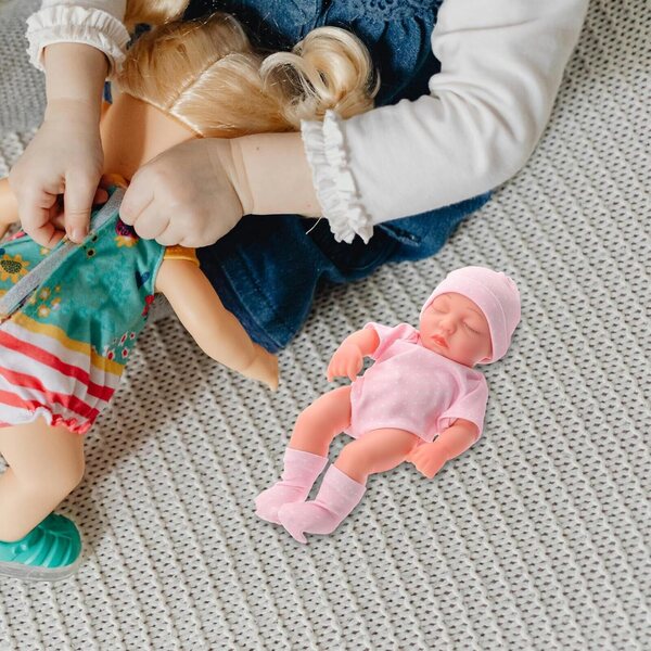 Gatuida Baby Doll realistica in vinile morbido - Ragazzo/ragazza in miniatura 19,5 cm