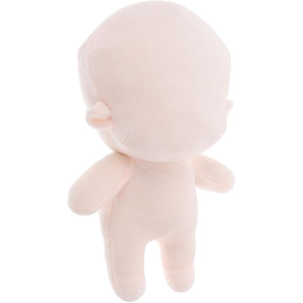Gatuida Weiche Plüschpuppen, 20 cm, Vierge-Körper aus PP-Baumwolle für DIY-Kreationen