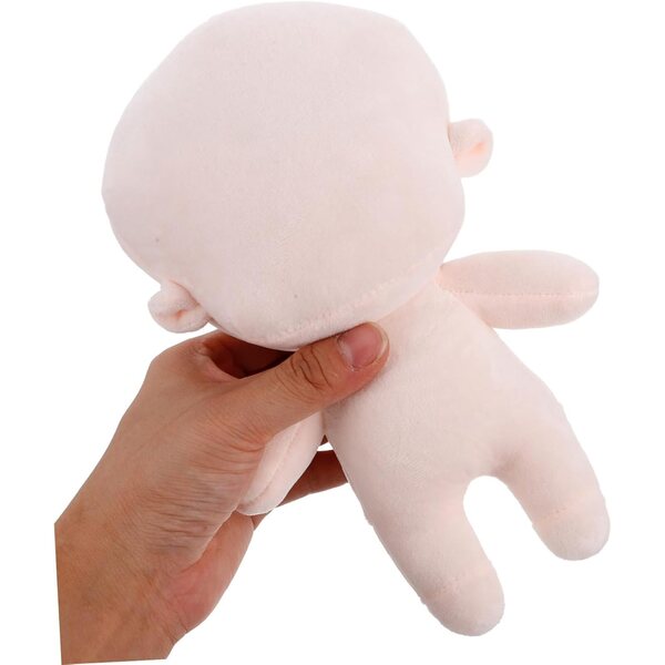 Gatuida Weiche Plüschpuppen, 20 cm, Vierge-Körper aus PP-Baumwolle für DIY-Kreationen