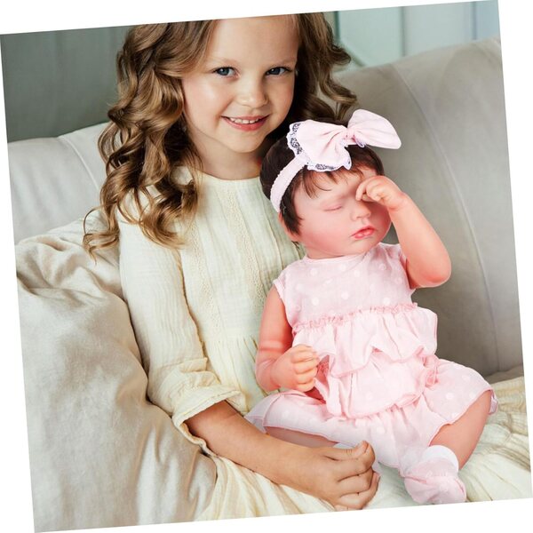 VICASKY bambole Reborn Bambino Bambina Realistica con Membri Flessibili e Accessori