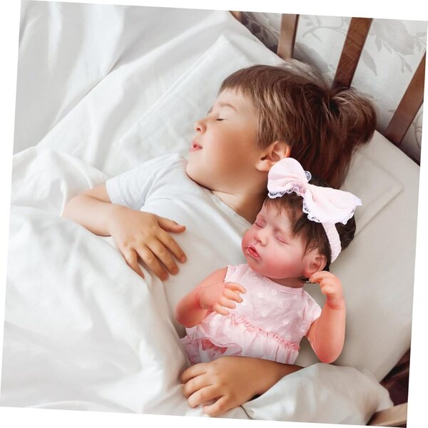VICASKY bambole Reborn Bambino Bambina Realistica con Membri Flessibili e Accessori