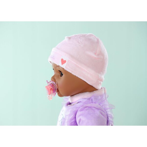 Baby Annabell Active Leah 43 cm – Interaktive Puppe mit realistischen Geräuschen und Bewegungen