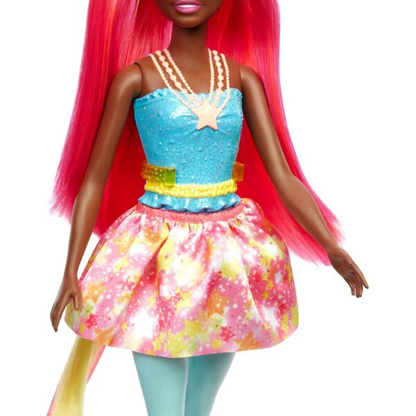Barbie Dreamtopia Licorne-Puppen mit Regenbogenhaar und Fantasy-Accessoires