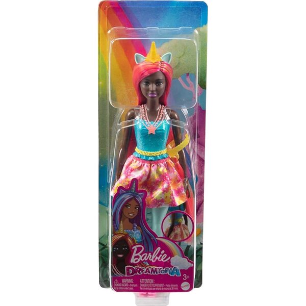 Barbie Dreamtopia Licorne-Puppen mit Regenbogenhaar und Fantasy-Accessoires