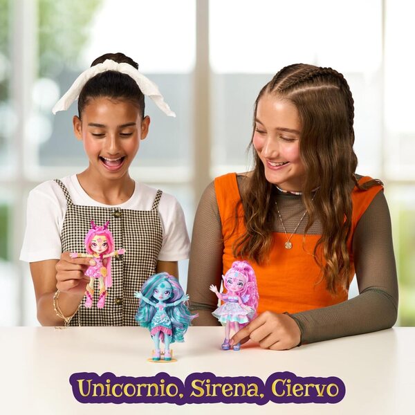 Magic Mixies Pixlings - Crea la tua pozione magica e scopri la bambola unicorno o cervo