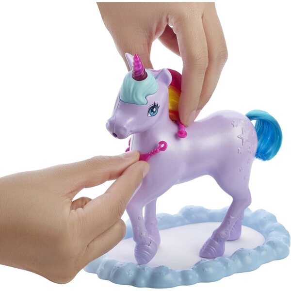 Barbie Dreamtopia Cofanetto Principessa con Licorne e Accessori Magici per Bambini 3+