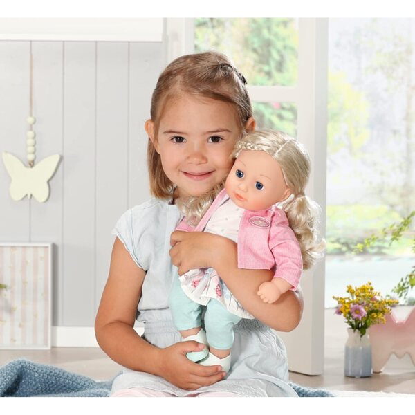 Baby Annabell Little Sophia – 36 cm große weiche Puppe mit langen Haaren und schließbaren Augen