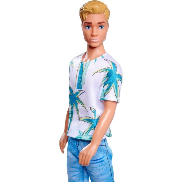 Pupazzo Steffi Love Kevin 30 cm con Jeans, Top Palmier e Occhiali da Sole, 3+ anni
