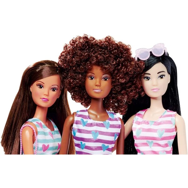 Steffi Love Friends Bambola 29 cm con Abito Tendenza e Accessori Vari per Bambini