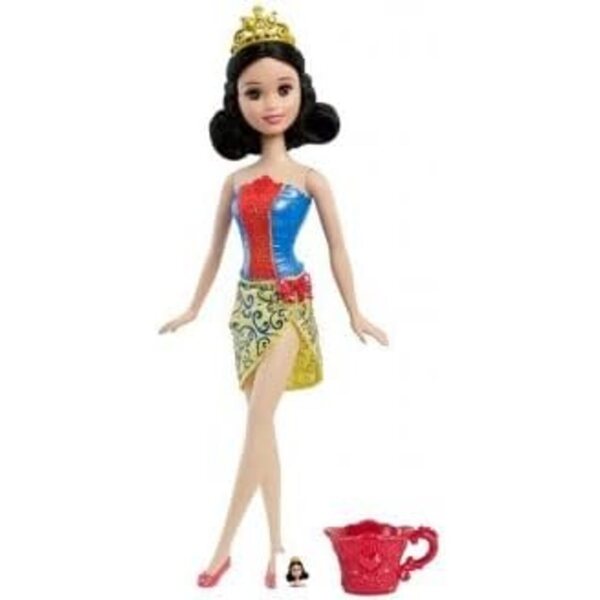 Poupée aquatique magique princesse Blanche Neige 30 cm - Buste aux couleurs changeantes
