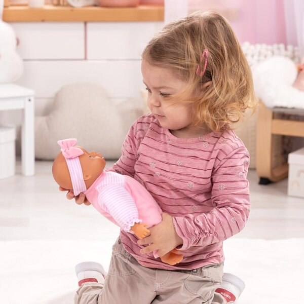 Bayer Design Babypuppen 28 cm mit weichem Körper und komplettem Zubehör