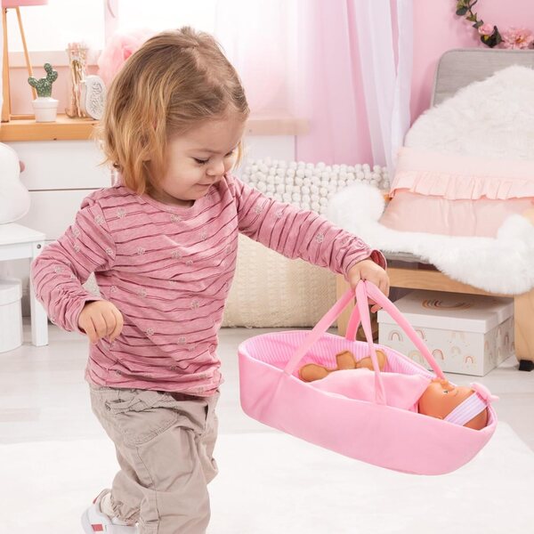 Bayer Design Babypuppen 28 cm mit weichem Körper und komplettem Zubehör