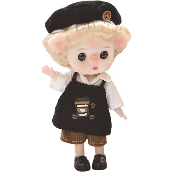 Gelenkige Anime-BJD-Puppen aus PVC und TPR – Dekoration und kreatives Spielen