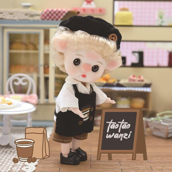 Gelenkige Anime-BJD-Puppen aus PVC und TPR – Dekoration und kreatives Spielen