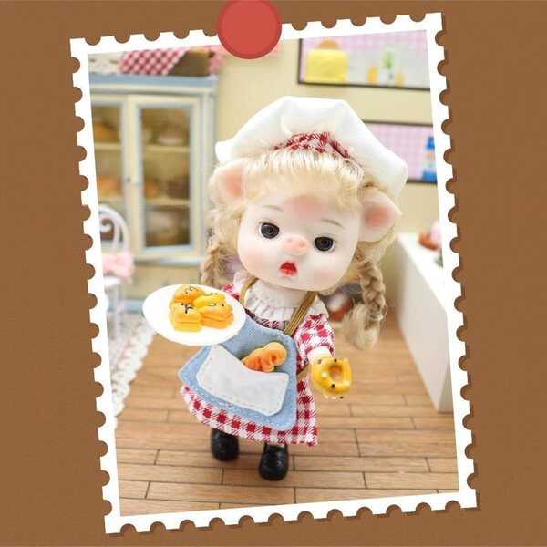 Gelenkige Mignonnes-Anime-BJD-Puppen – kreatives und dekoratives Spielzeug für Mädchen und Erwachsene