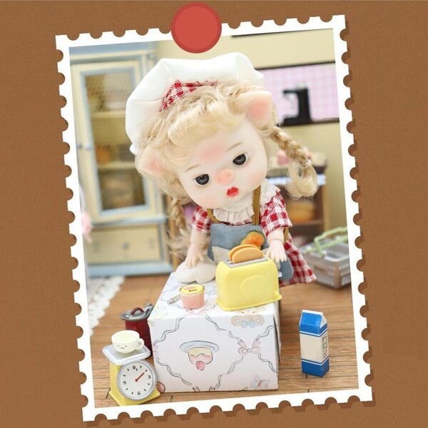 Gelenkige Mignonnes-Anime-BJD-Puppen – kreatives und dekoratives Spielzeug für Mädchen und Erwachsene