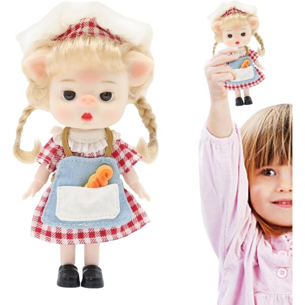 Gelenkige Mignonnes-Anime-BJD-Puppen – kreatives und dekoratives Spielzeug für Mädchen und Erwachsene