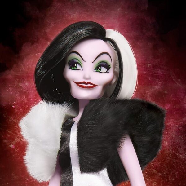 Disney Princess Schurken Cruella – Puppe 28 cm böser Charakter Hasbro