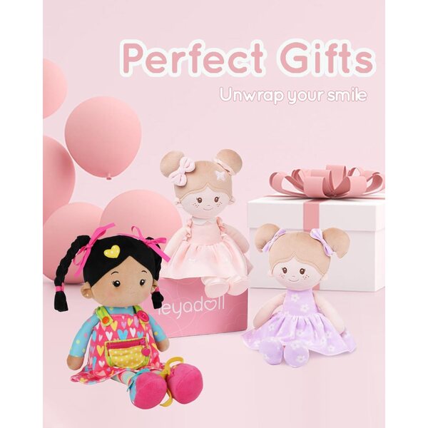 LeyaDoll EDU Sweetheart Tanned – Personalisierte Puppe für eine einzigartige Bindung