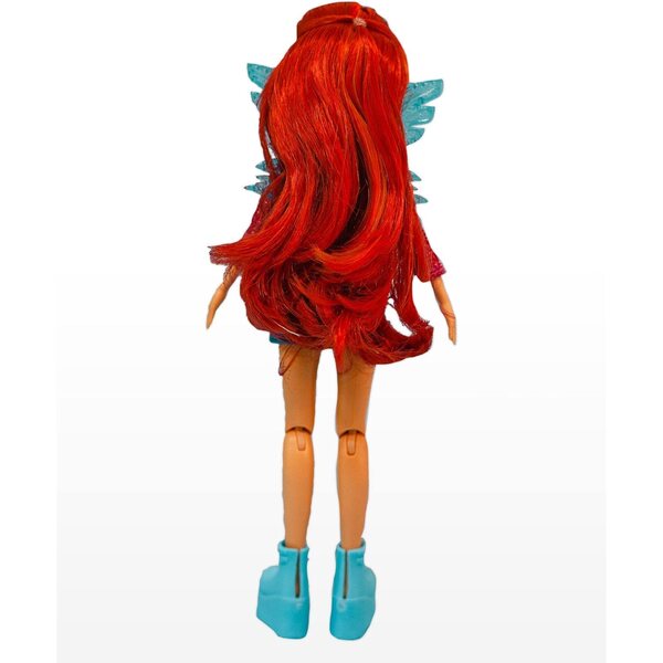 Bizak Winx Feenpuppe 24 cm mit 7 Gelenken und abnehmbaren Flügeln