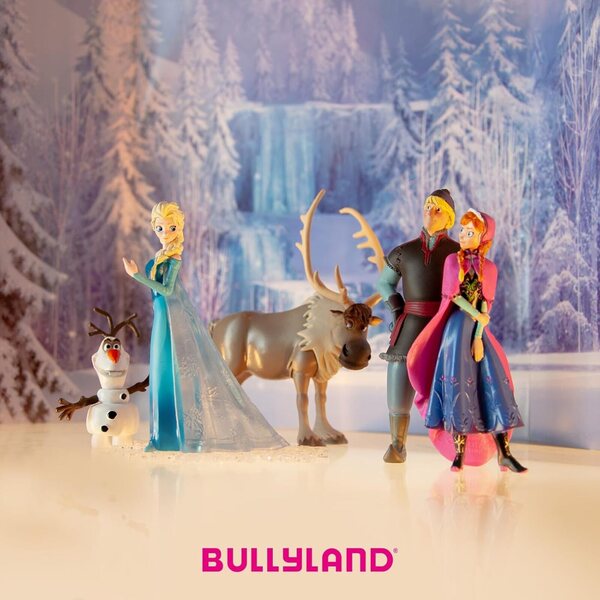 Bullyland Figur Elsa La Reine des Neiges 10 cm – handbemalt, detailgetreu