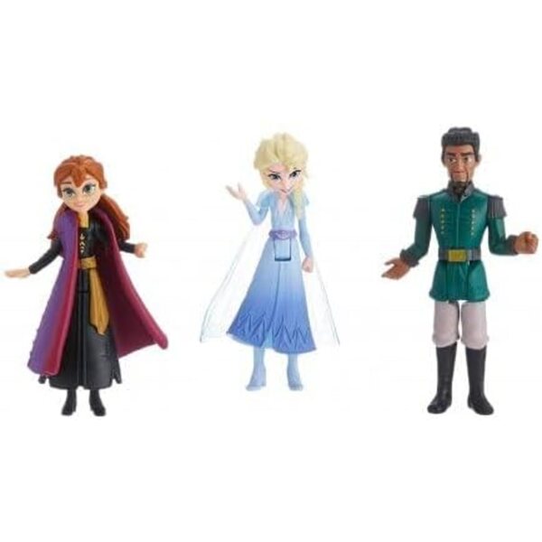 Box mit 3 Mini-Puppen „Die Eiskönigin II“ Elsa, Anna und Mattias – Cavernedesjouets