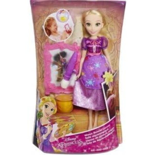 Raiponce Aqua Magique 30 cm große Puppe mit Paillettenkleid und Gelenken für Kinder