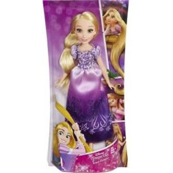 Rapunzel Stardust Puppe 30 cm mit glänzendem Kleid und Tierpapier