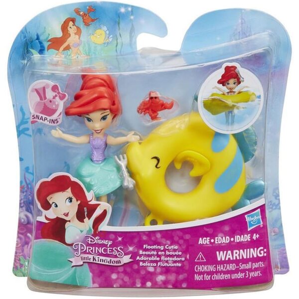 Disney Little Kingdom Arielle Mini-Prinzessin mit Bouée – Kinderspiel