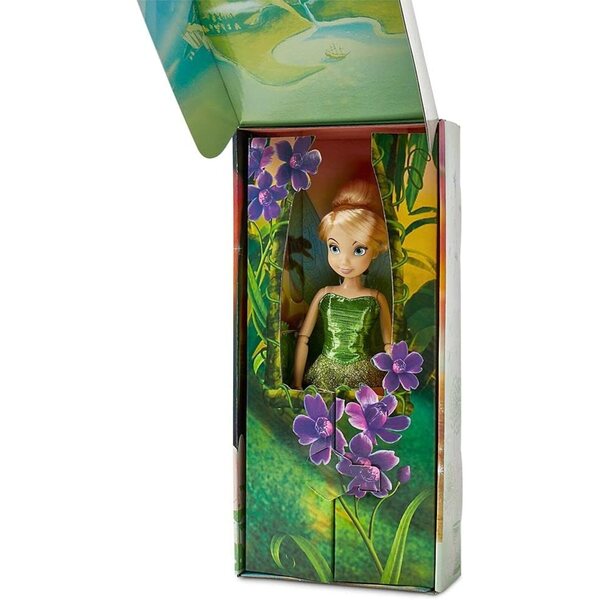Disney Store: Tinkerbell Fairy, klassische Puppe, 25 cm – Original Peter Pan