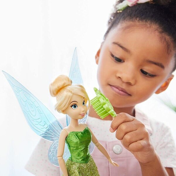 Disney Store: Tinkerbell Fairy, klassische Puppe, 25 cm – Original Peter Pan