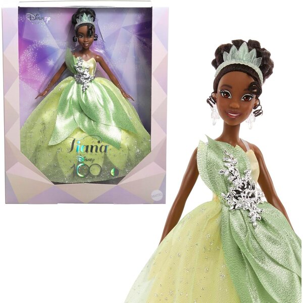 Disney Princess Tiana – Offizielle Puppe mit Ständer im Lieferumfang enthalten