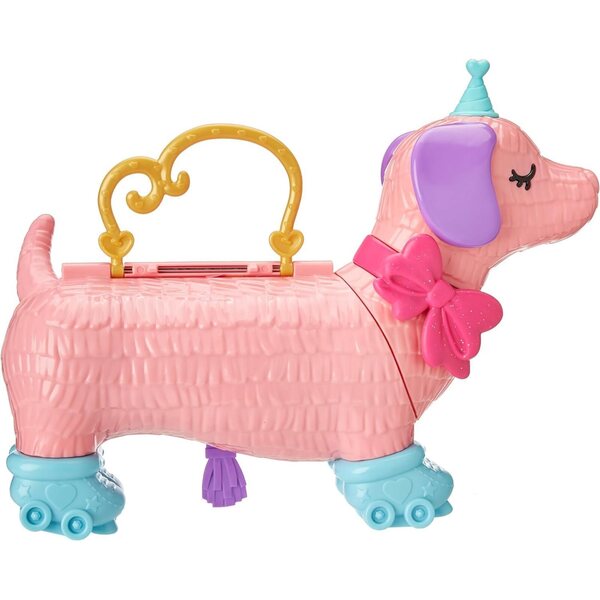 Polly Pocket Puppy Party: kompaktes Hundeparty-Spiel für Kinder ab 4 Jahren