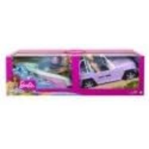 Barbie-Puppen und Fahrzeuge: Cabriolet und Motorboot für einzigartige Abenteuer